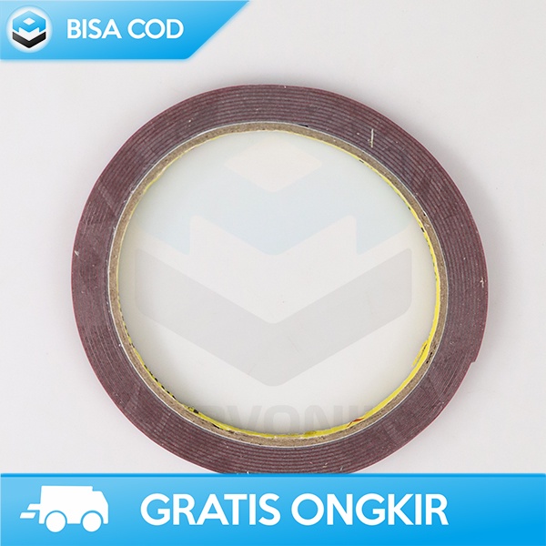 SELOTIP ANTI AIR DOUBLE TAPE SERBAGUNA PEREKAT KUAT MUDAH DISOBEK 6MM