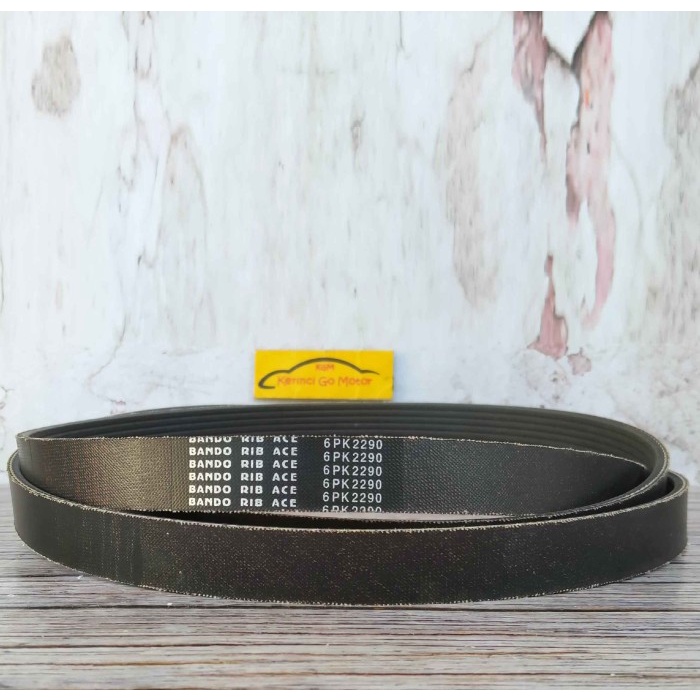 BANDO VAN BELT 6PK 2290 RIB BELT TALI KIPAS 6PK-2290 FAN BELT ALUR