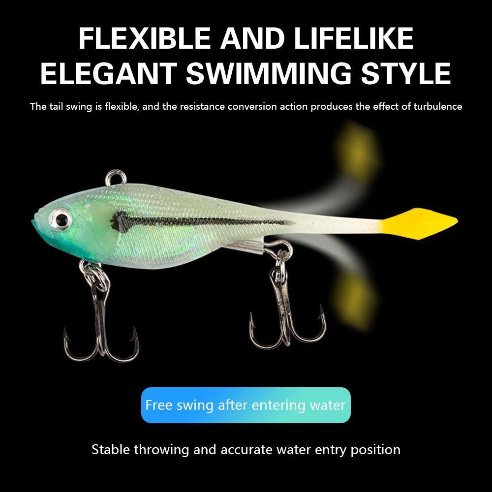 Preva Soft Lures Renang Trout Shad Cacing