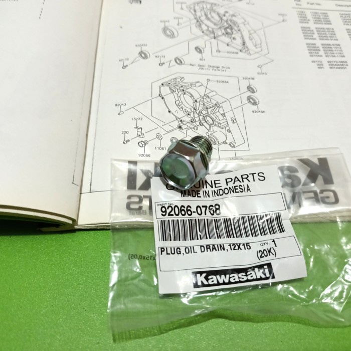 Plug Oil Drain 92066-0768