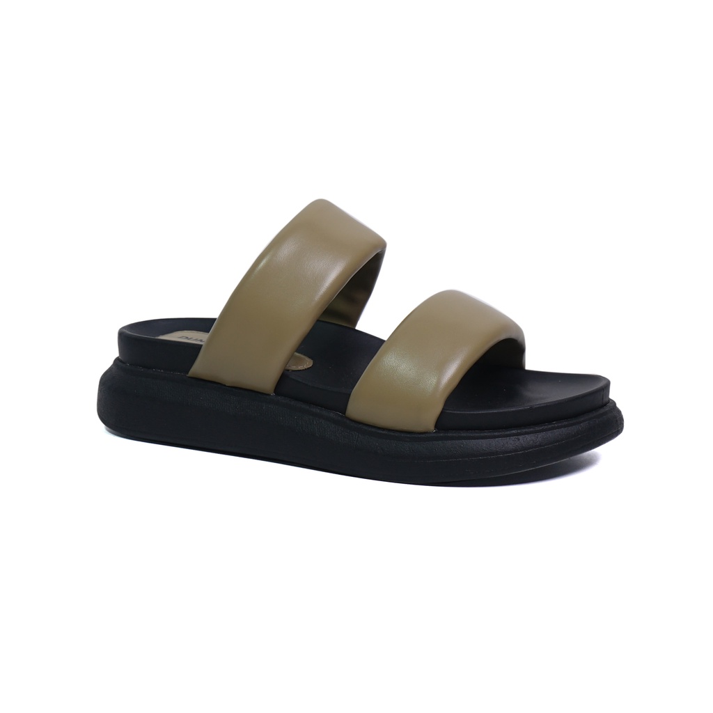 Adarastore - Dunkenstock CHERRY Sandal Casual Wanita Sendal Slop Cewek Tali Ban Dua