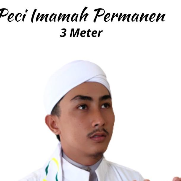 Peci Imamah Permanen Sorban Imamah - 7, Hitam