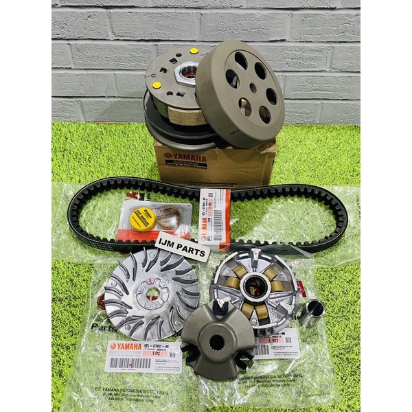 paketan pully CVT mio sporty/mio smile/mio soul/fino karbu paket(pully komplit)