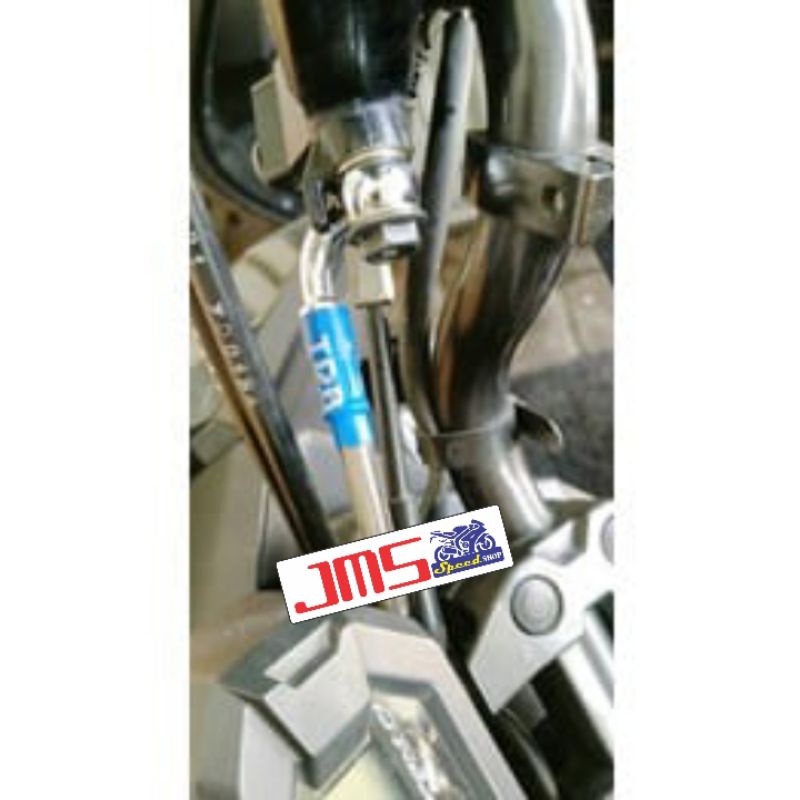 selang rem kabel rem tdr set depan dan belakang for nmax old/nmax new yg non abs silver sama carbon