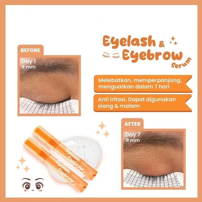 Salsa Eyelash Eyebrow Serum/ Pemanjang Penumbuh Alis dan Bulu Mata