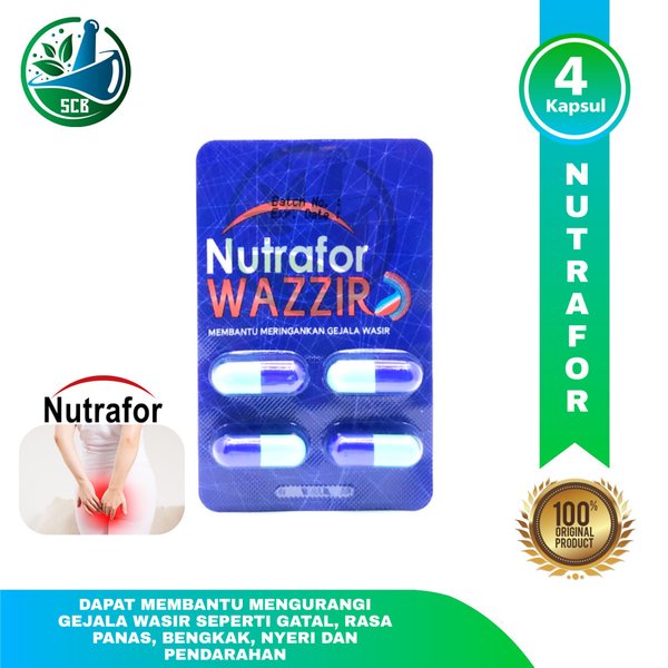 Nutrafor Wazzir 4 Kapsul
