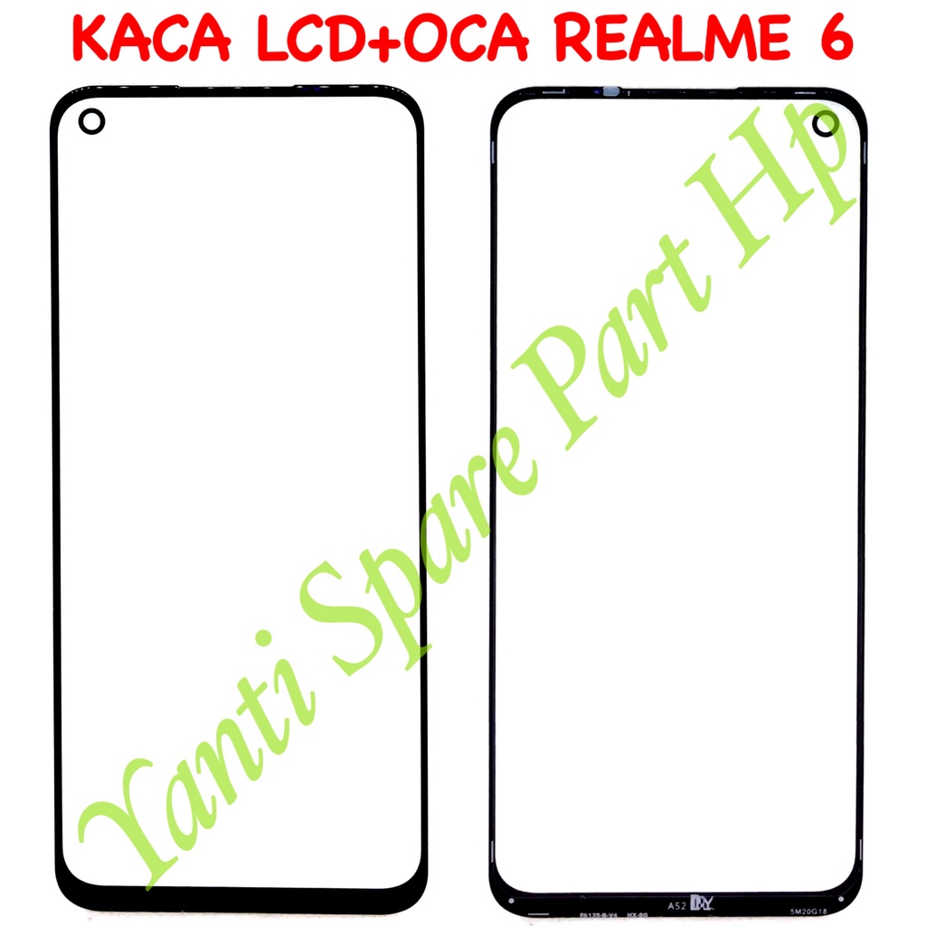 Kaca Lcd Plus Oca Oppo A52 A72 A92 Realme 6 7 Original Terlaris New