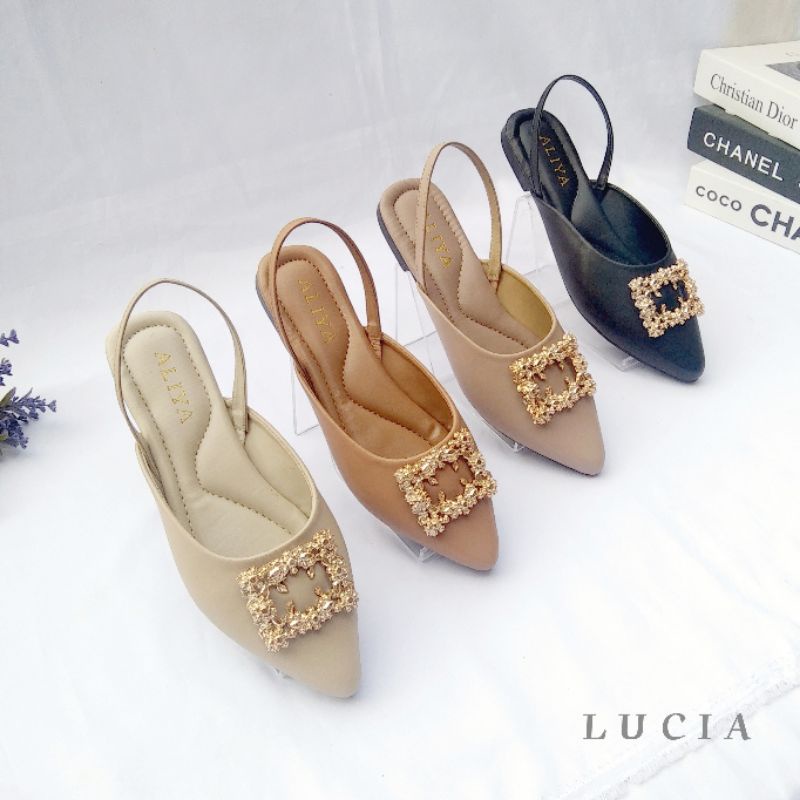 Aliyashoes Flat Mules LUCIA