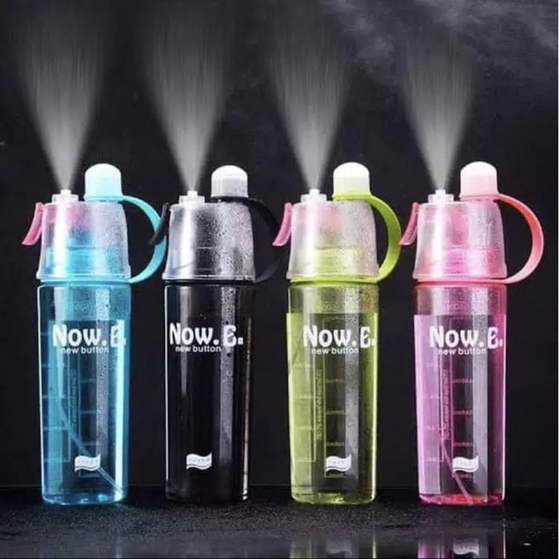 Botol Minum Sport Olahraga New B Spray Water 600ML Running Semprot My Bottle Sepeda Lari Marathon Fi