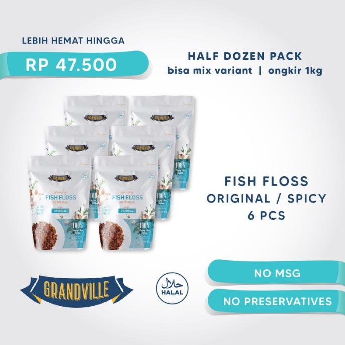 

Grandville Abon IKAN Crunchy Half Dozen