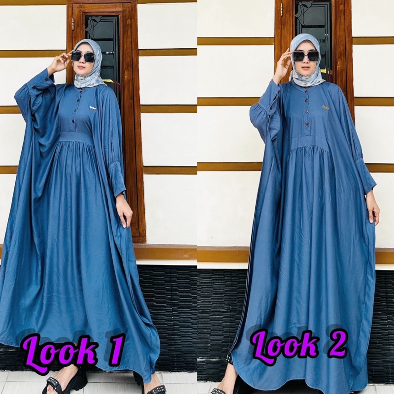 Dress Gamis Kaftan Rayon Armani