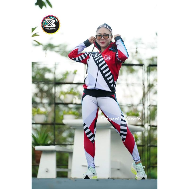 PABRIK SETELAN PAKAIN OLAHRGA PAVOR SACAI JACKET HOODIE DAN LEGGING