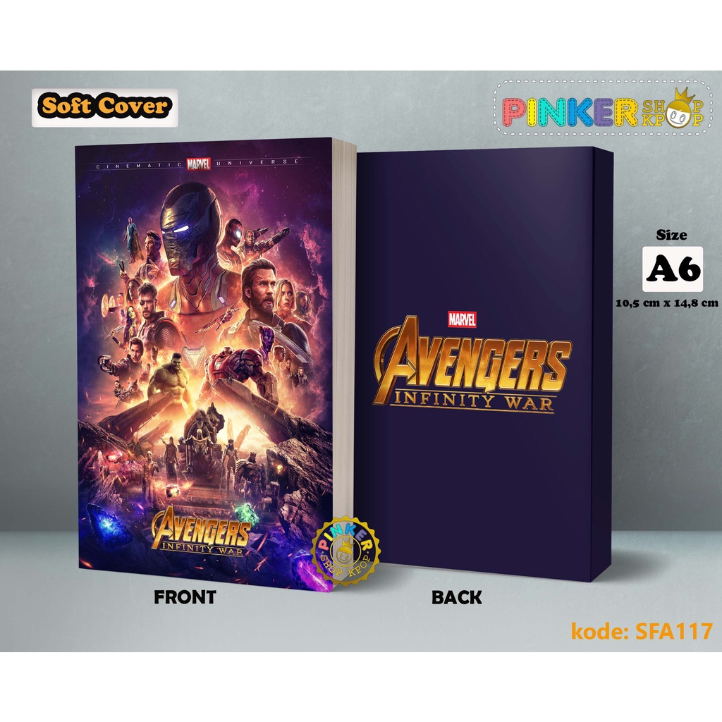 

(SFA117) Pocket Note Marvel Infinity War 2 Softcover