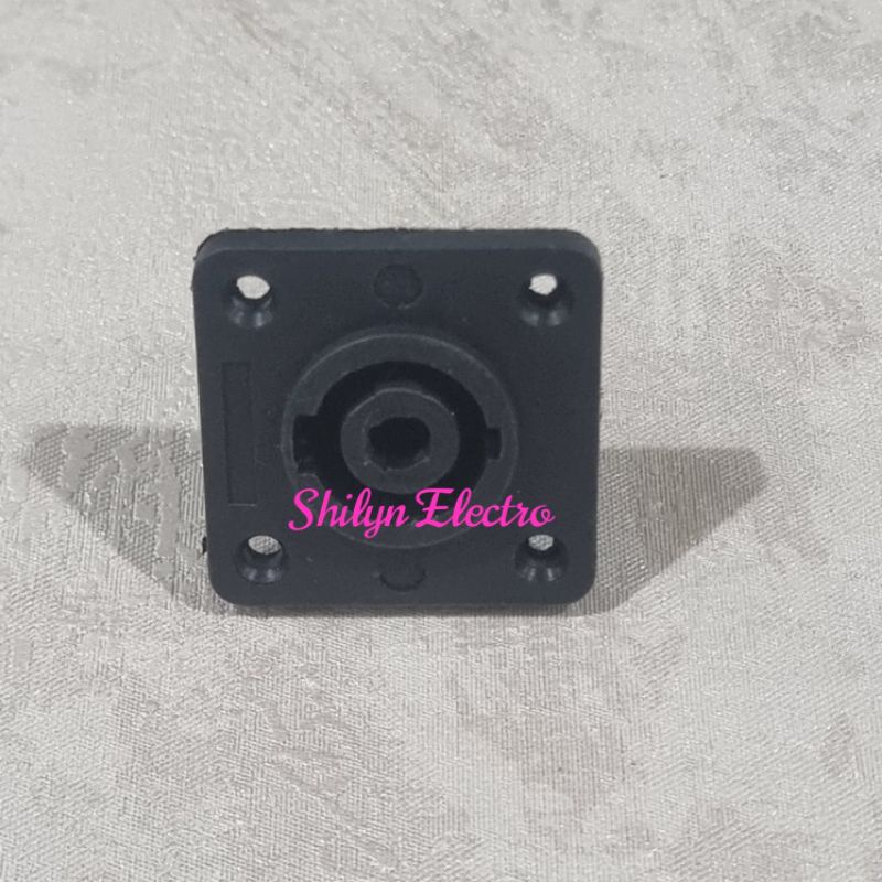 SOKET SPIKON SEGI BESAR HITAM SOCKET FEMALE 4cm x 4cm