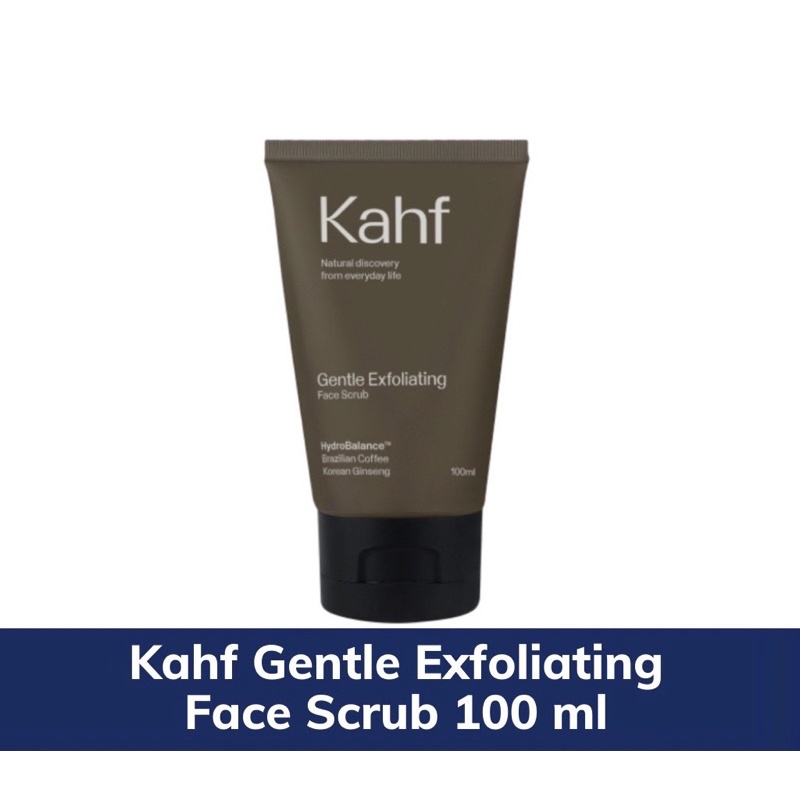Jual Kahf Gentle Exfoliating Face Scrub 100 ml Scrub Wajah Pria