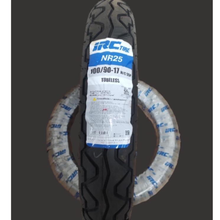 Ban IRC NR25 100/90-17 Tubless Ban Motor Verza, New Mega Pro IRC TIRE