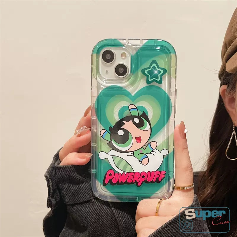 Soft Case TPU Motif Kartun The Girls Untuk iPhone 11 14 13 12 Pro MAX XR 7 8 6 6S Plus X XS MAX