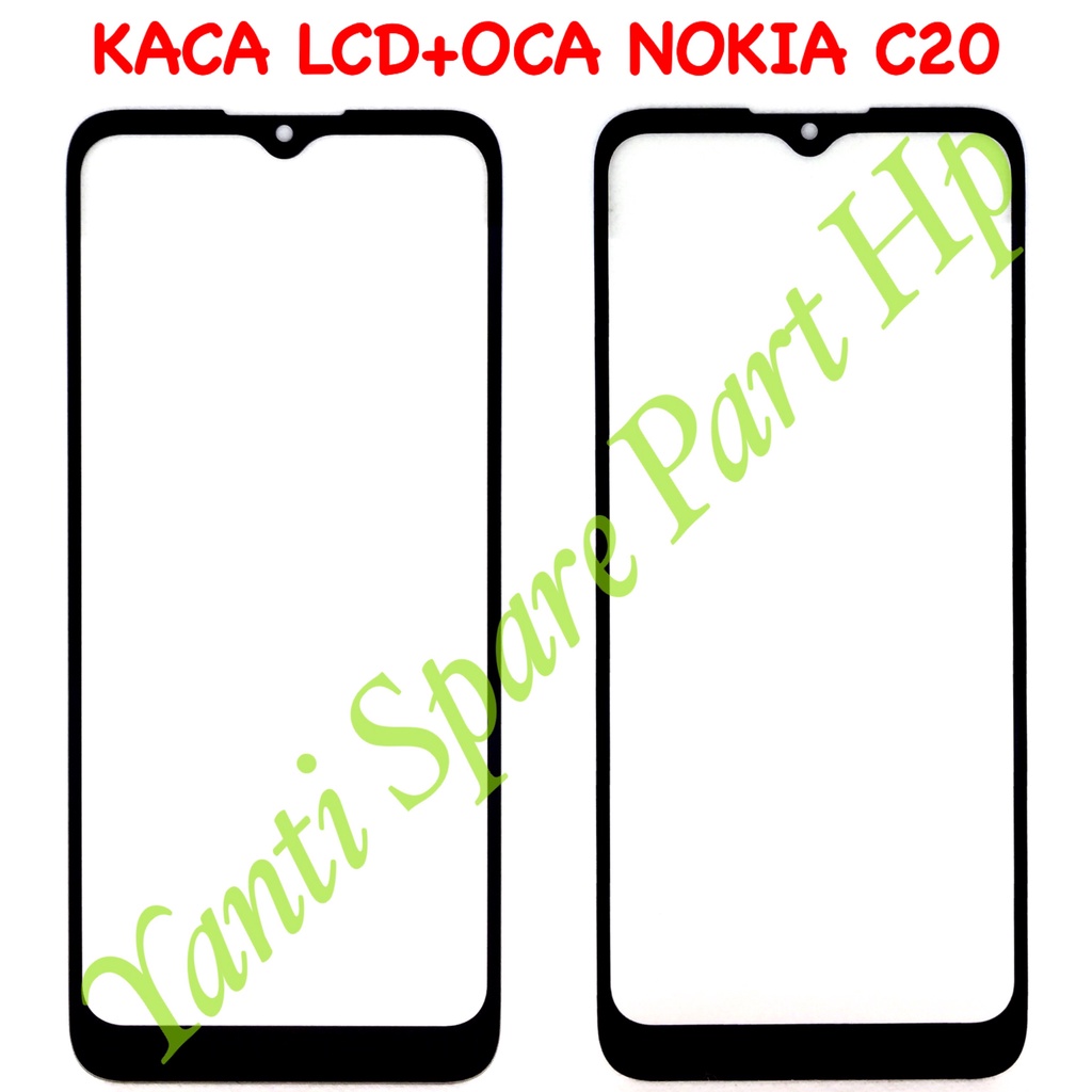 Kaca Lcd Plus Oca Nokia C20 Original Terlaris New