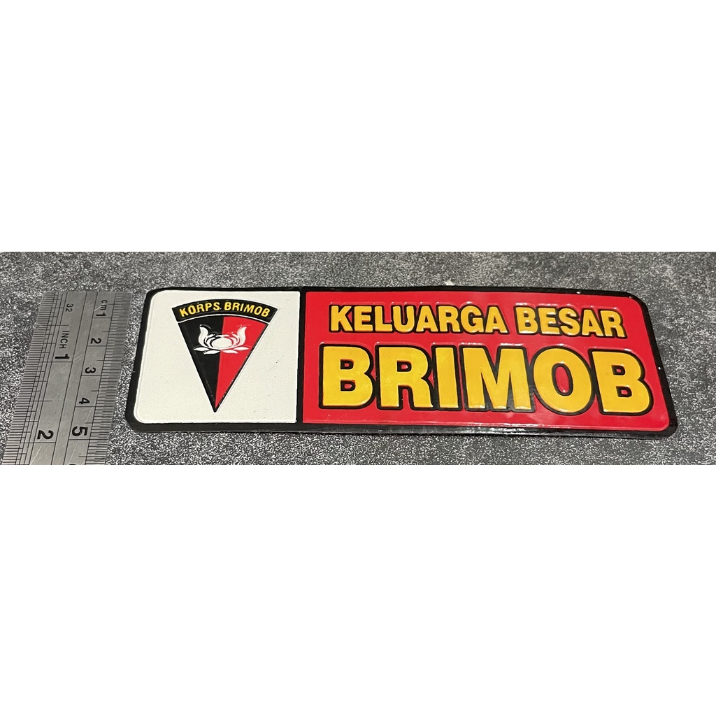 Sticker Keluarga Besar Brimob (Pjg) - Stiker Brimob - Sticker Mobil - Stiker