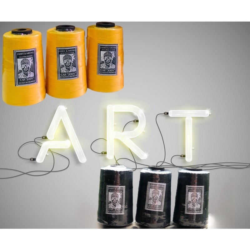 Partenzil Benang Jahit Karung Warna Pe 20/6 Polyester Cap Jody