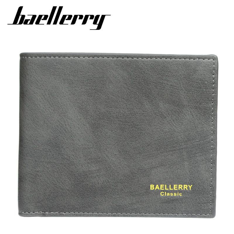 [Lms] Dompet Lipat Pria Classic Original Baellerry D-9168