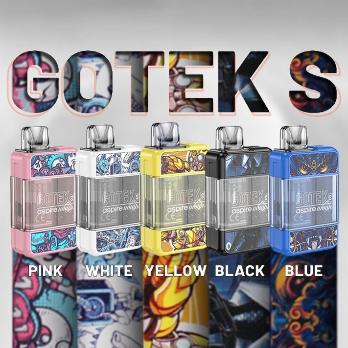 Aspire Gotek S Pod Kit 650mAh Pod Authentic by Aspire