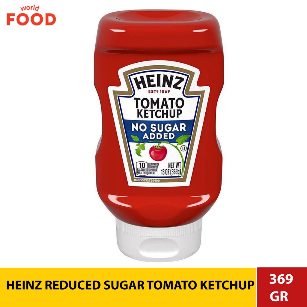 

HEINZ REDUCED SUGAR TOMATO KETCHUP 13OZ