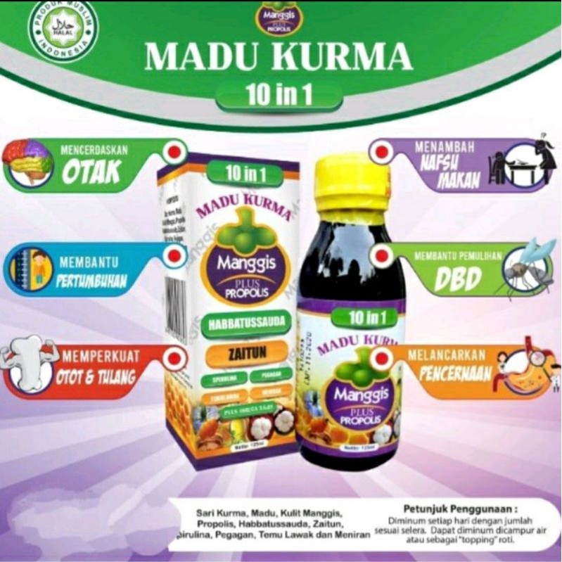 

MADU MANGGIS KURMA 10 IN 1
