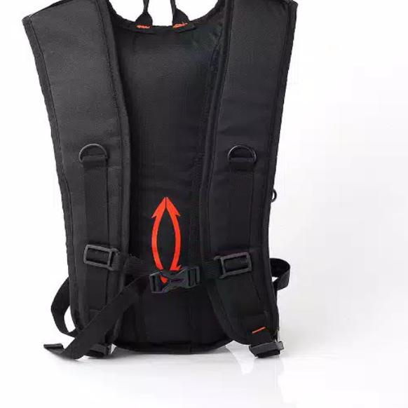 tas sepeda backpack murah tas elbrus tas gowes tas sporty tas punggung - Abu-abu