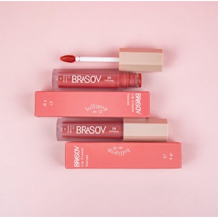 Brasov Lip Cream Velvet 4 Gram