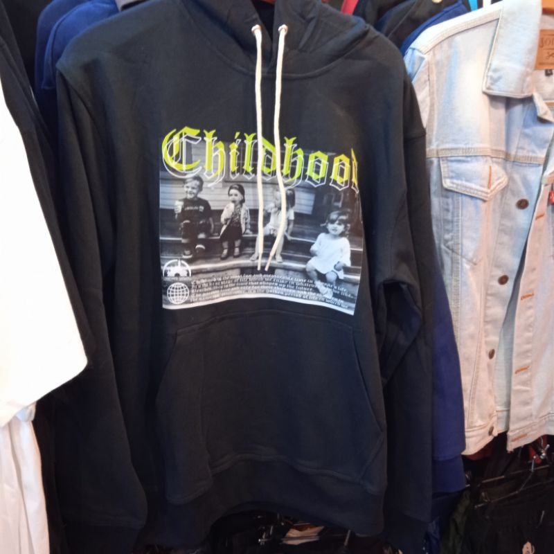 sweater hoodie bahan baby terry premium