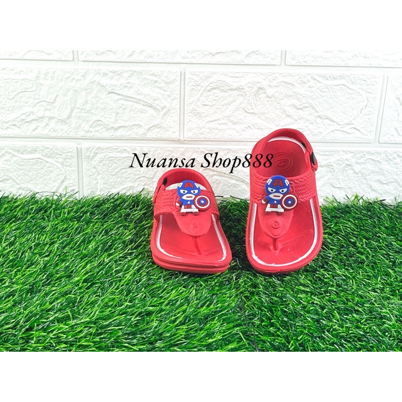 Sandal Gunung Anak Jepit Tali Belakang Laki Laki Karakter Baby Captain MEREK DULUX TERBARU UK 20-25 DX 329E