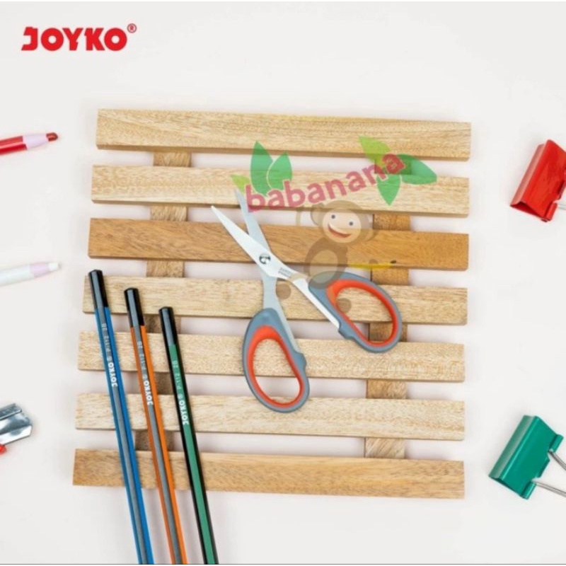 Gunting Joyko SC-838SG Scissors pemotong kertas multifungsi