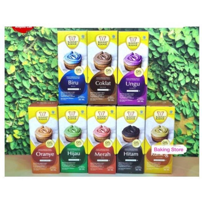 

Pewarna Koepoe Koepoe OIL BASED 30ML - Pewarna