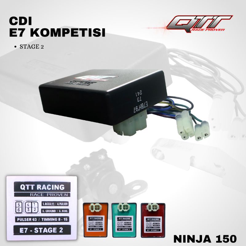 CDI Nova Dash E7 Ninja R RR Kompetisi QTT Racing Made In Thailand
