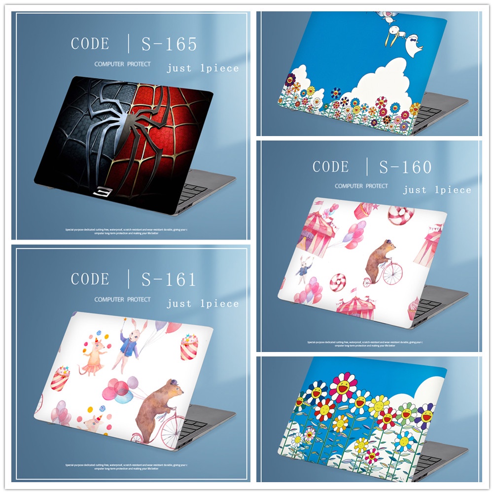 1pc Universal Custom Stiker Laptop Motif Doraemon Decal Untuk Huawei MateBook MagicBook X MateBook E Go 12 13 14 15.6 Inci Netebook Pelindung Kulit Cover Case LGBT Pride Skins