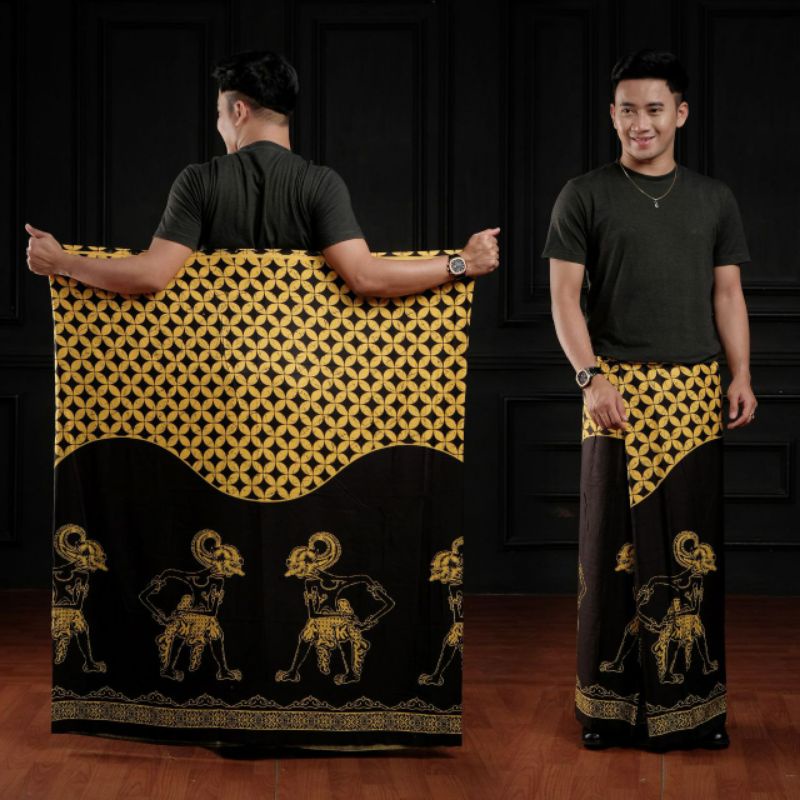 Sarung Batik Motif Wayang Arjuna Sarung Dewasa Kekinian