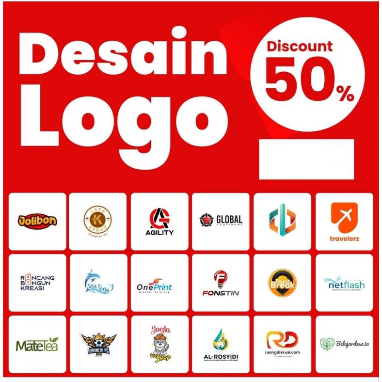 Jasa pembuatan gambar stiker poster dan logo usaha anda