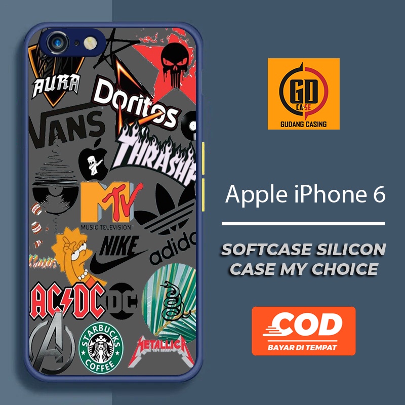 Case IPHONE 6 Case Hp IPHONE 6  Case Mychoice Gudang Casing [BRANDID] Casing Hp Aesthetic Kesing Hp 