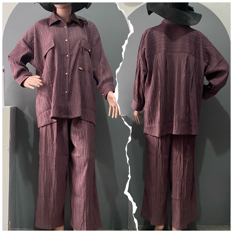 ZARA ONESET OVERSIZE kemeja oversized