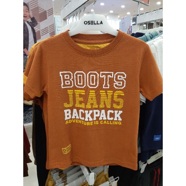 Osella Baju Anak Laki Laki Tshirt Print New Original