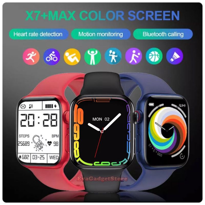 Jual Fitpro X7 Hryfine X7+Max Series ORIGINAL Smartwatch Bluetooth