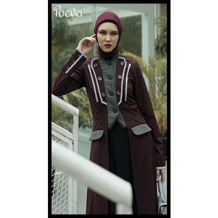 Gamis , Atasan , Dress by Poeva by Tuneeca PV - 0622