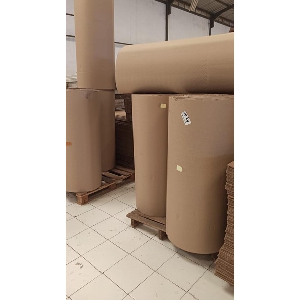 

Karton Lembaran Polos Single Face 1 ROLL Uk. Lebar 60 cm x 35 Meter