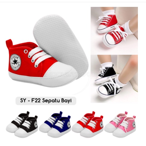 Sepatu baby sepatu bayi merangkak prewalker cnvrs