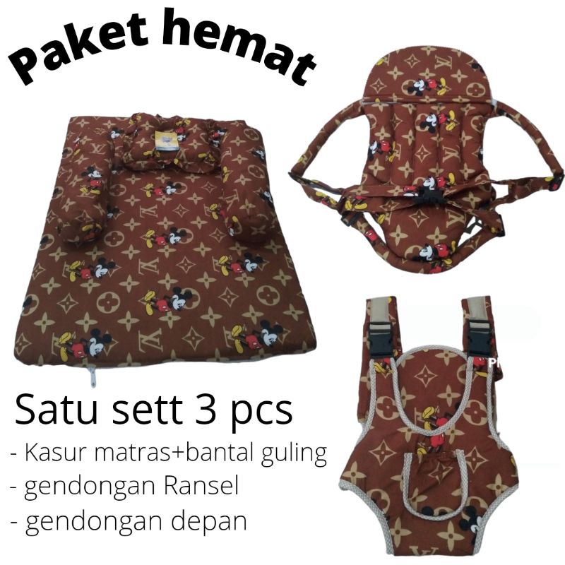kasur matras sett 3 in 1 karakter terbaru
