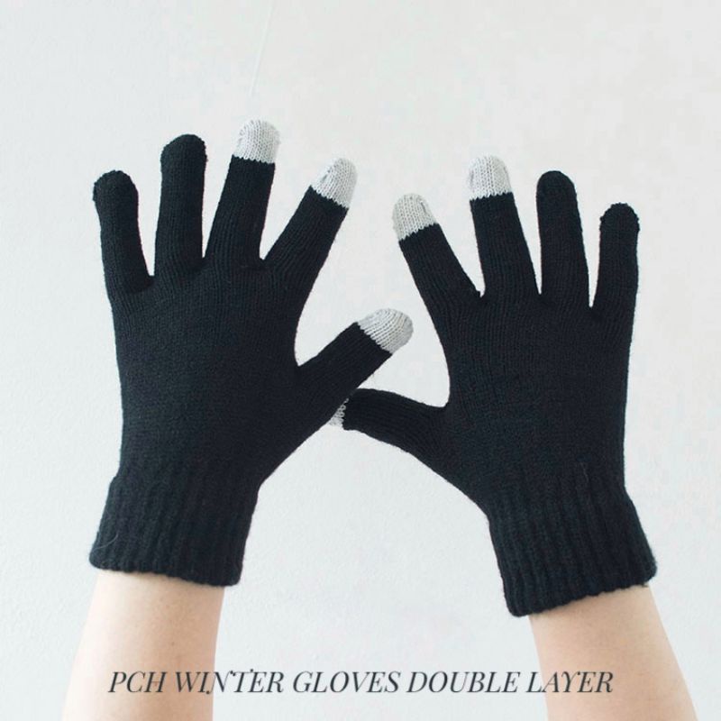 PCH WINTER GLOVES DOUBLE LAYER SUPER PREMIUM QUALITY / sarung tangan musim dingin /sarung tangan winter