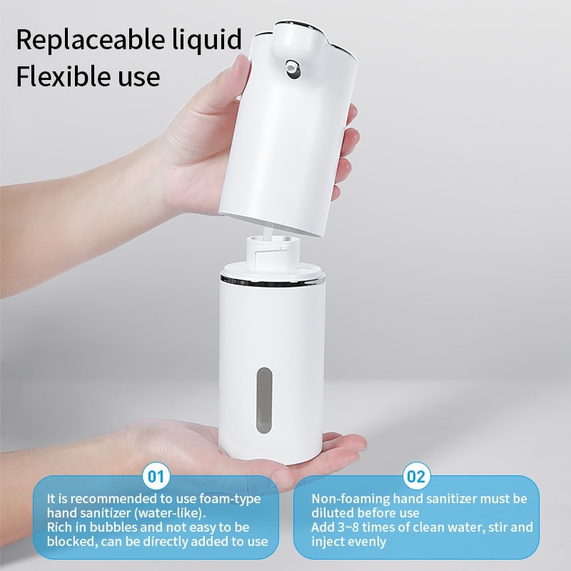 WEIO Dispenser Sabun Otomatis Touchless Foaming Soap 300ml - ODH-6 - White