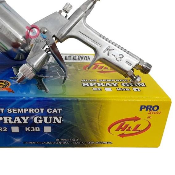 H&L Spray Gun K3 - Alat Penyemprot Cat - Spet 200ml - IWA-K3B