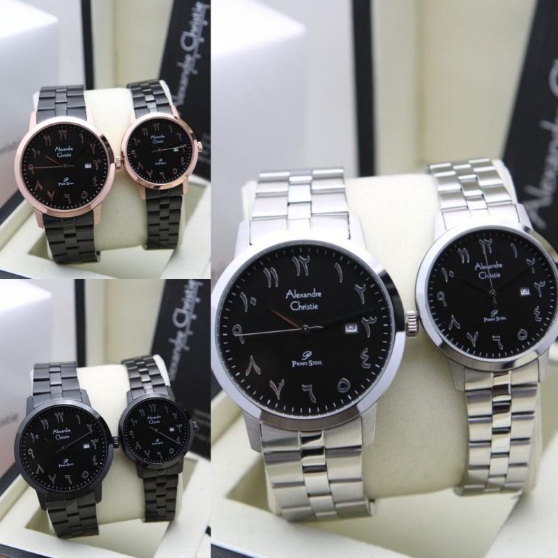 alexandre christie ac 1024 jam couple original